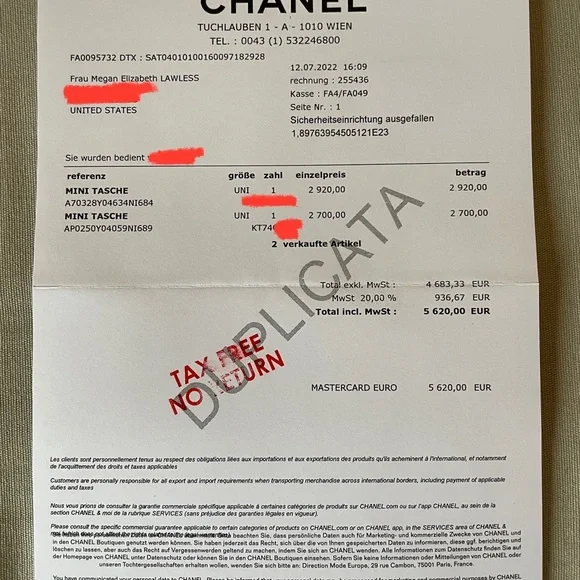 CHANEL 22A GREEN WALLET ON CHAIN - Picture 8 of 8